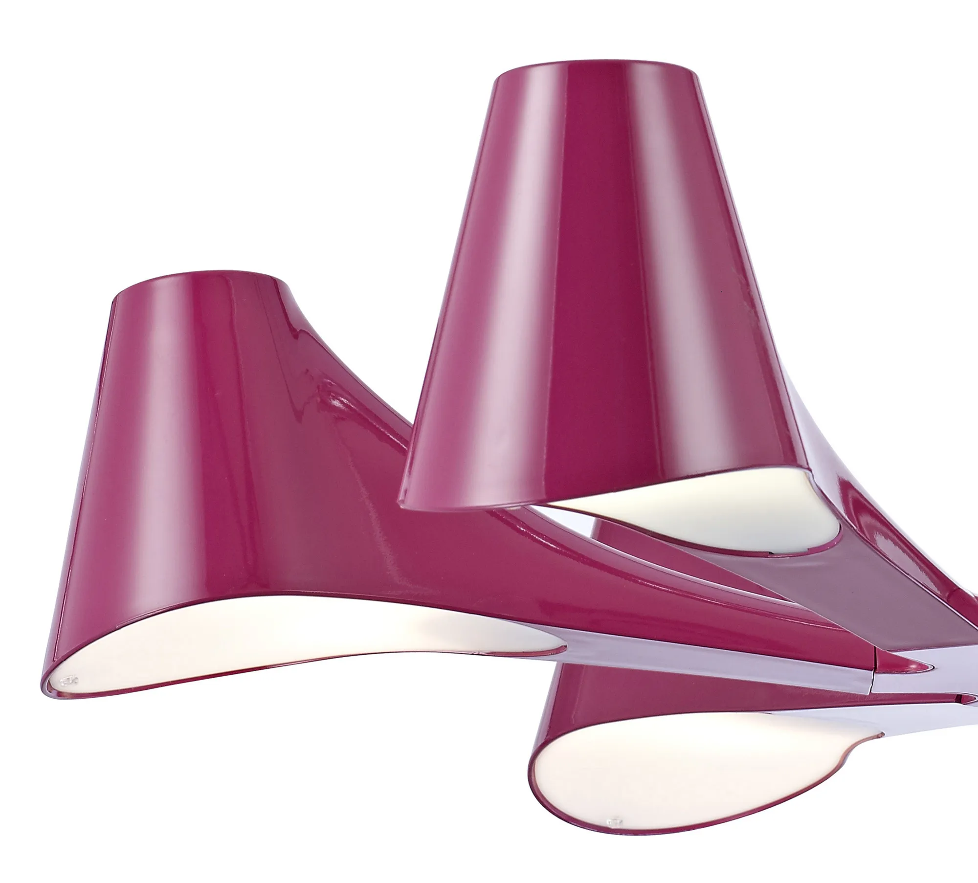 Ora Telescopic/Semi Flush 6 Light Gloss Purple M1580/PU  Mantra Ora Gloss Purple